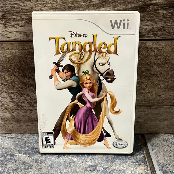 5 for $60 - Disney Tangled Wii Game - Picture 1 of 4